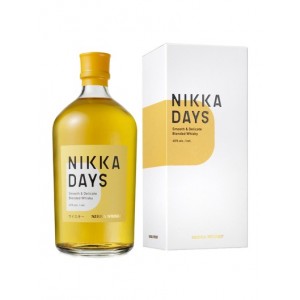 The Nikka Days Japanese Blended Whisky 40% 0.7L gift pack