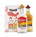 Sierra Tequila Blanco 38% 1Ltr  + Reposado 1L Twin